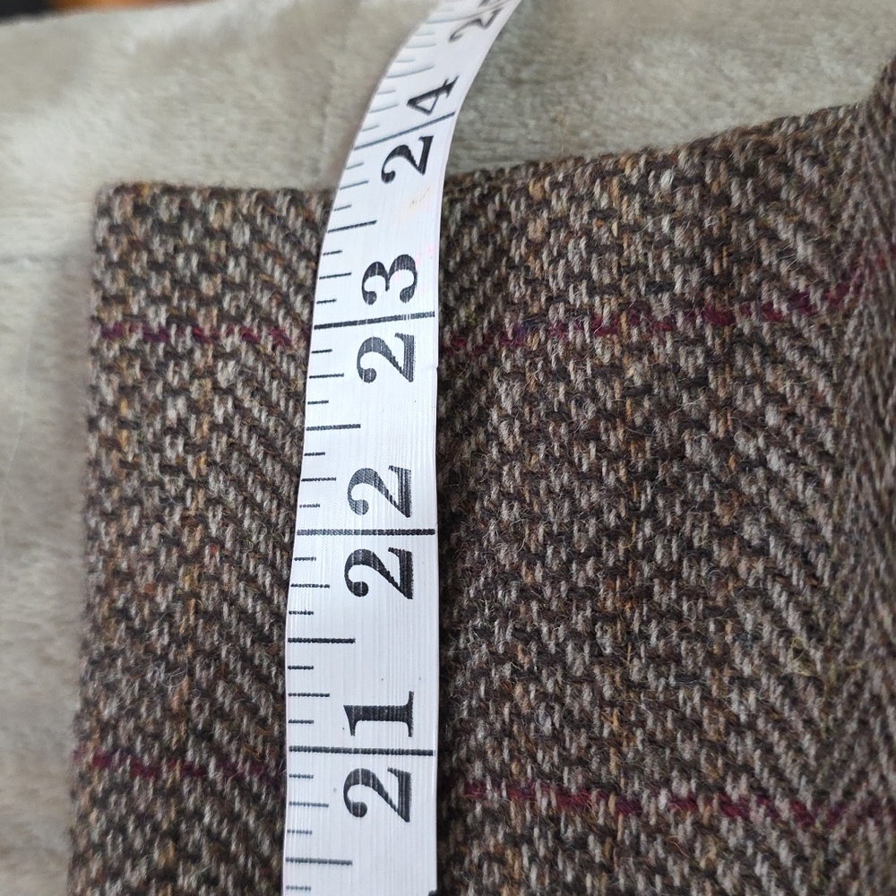 VTG Kim Bolton Womens Wool Jacket Blazer W/Cotton Corduroy Earthtones Sz 12 EUC - Picture 10 of 10
